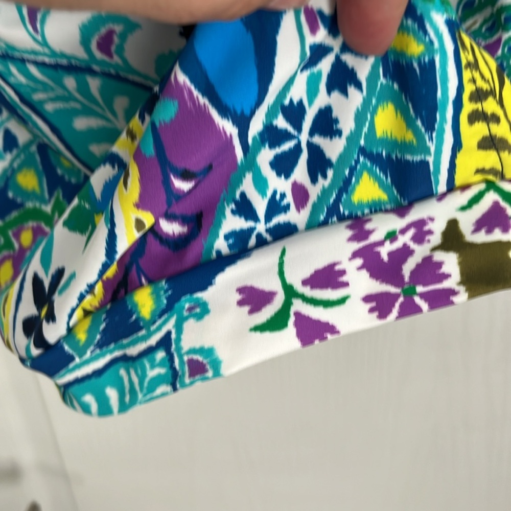NWT! Into the Bleu tankini top. Tie back detail. 12 - Picture 5 of 10